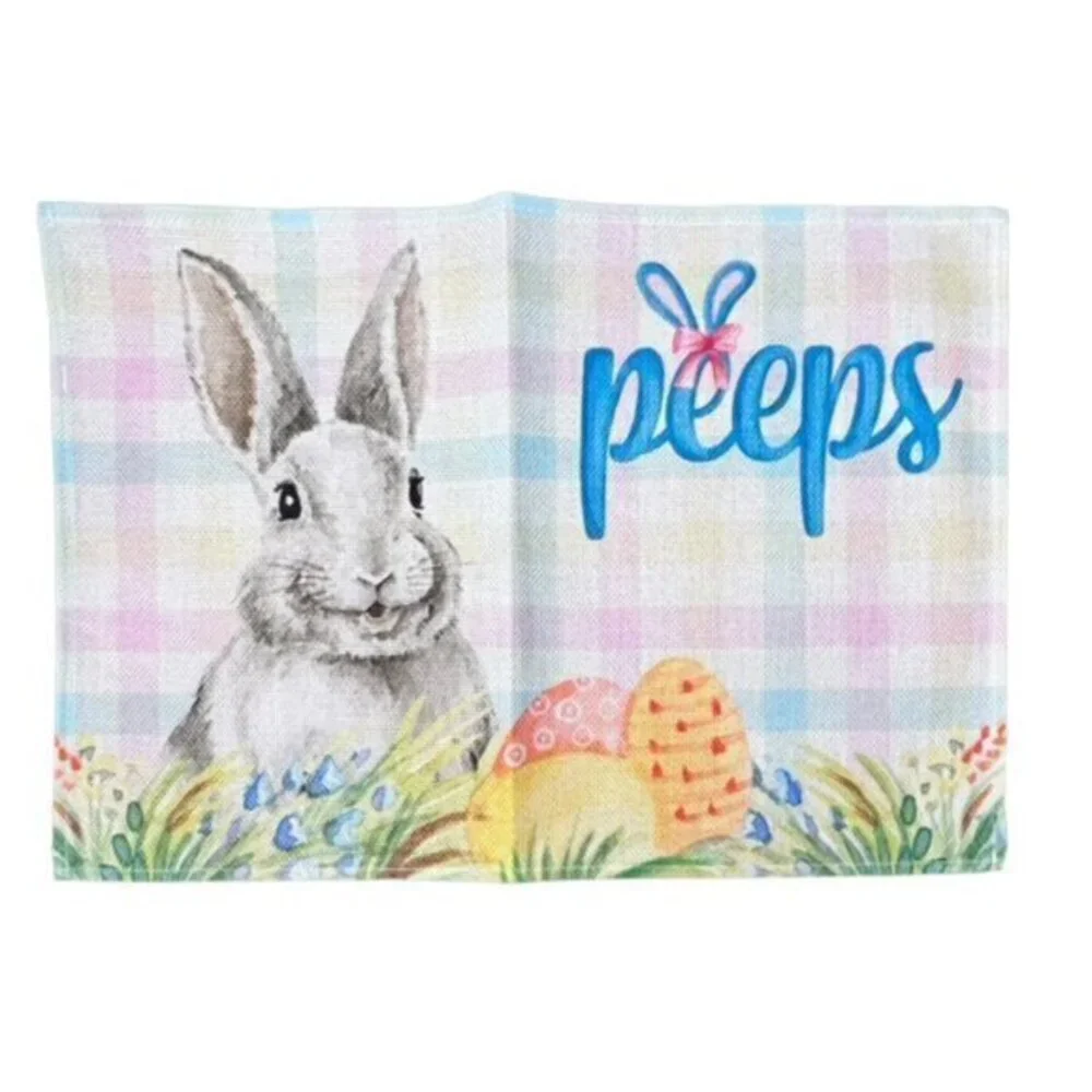 Easter Bunny Peeps Table Placemats Set Of 4 NEW Easter Eggs‎ Spring Variety CUTE